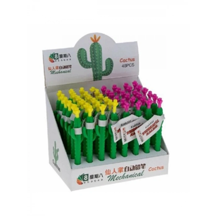 3E Grup - Misyon 0.7 Versatil Kalem Kaktüs Figürlü Msy-5788