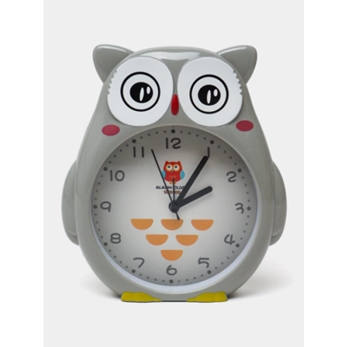 3E Grup - Misyon Masa Üstü Çalar Saat Baykuş Qr1628