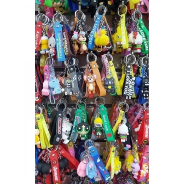 3E Grup - Misyon Silikon Figürlü Anahtarlık