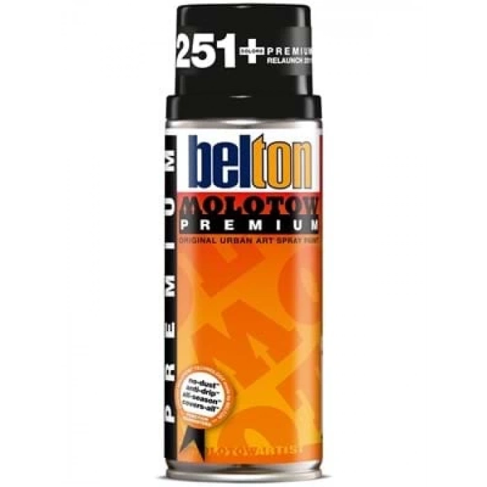 3E Grup - Molotow 400 Ml Sprey Boya Toast Signal Black 214