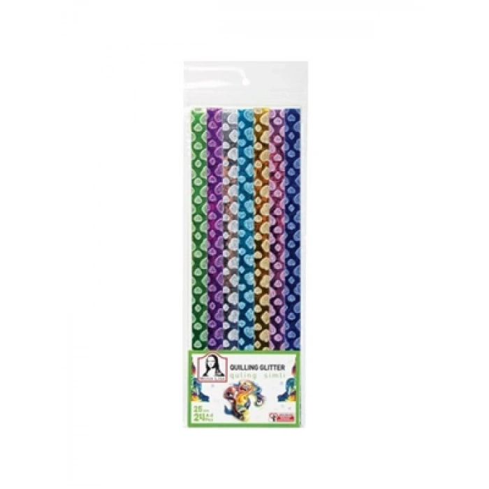 3E Grup - Mona Lisa 12mmx25cm Simli Quilling Qı01-5