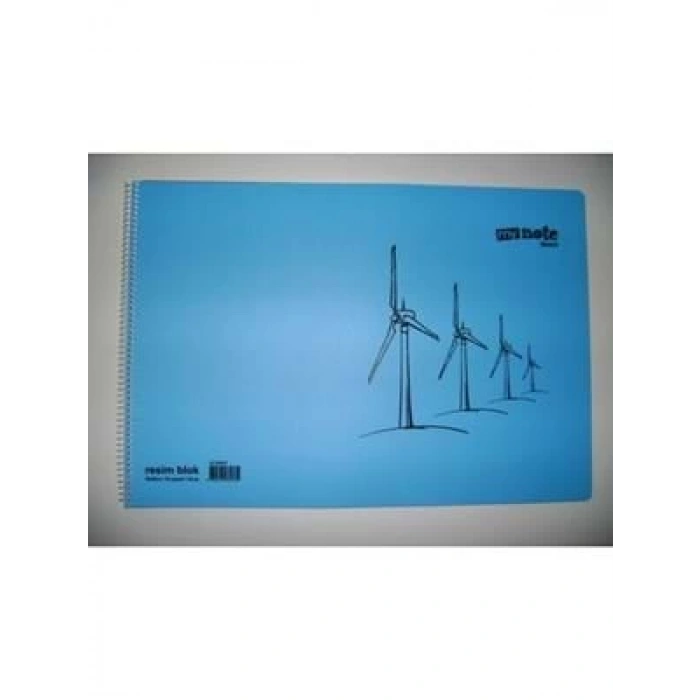 3E Grup - Mopak 35x50 Pp Kapak Spiralli Resim Defteri 30 Yp 40060070011