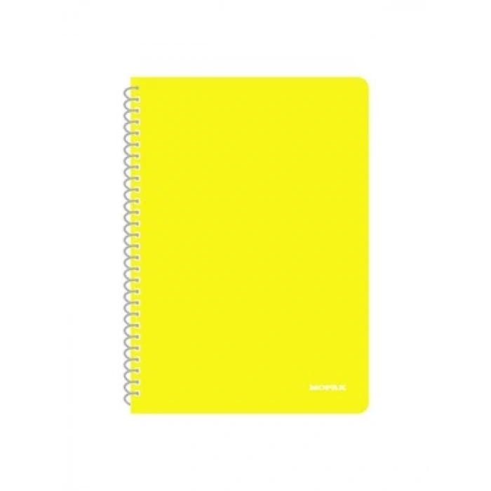 3E Grup - Mopak Neon A4 Pp Kapak Spiralli Defter Kareli 144 Yp 40060060207