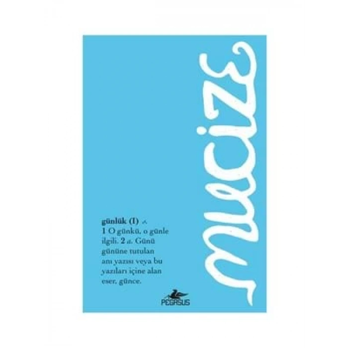 3E Grup - Mucize Günlük-pegasus Yayınları