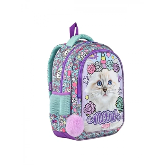 3E Grup - Muggle Pretty Cat Okul Çantası Mu-9022