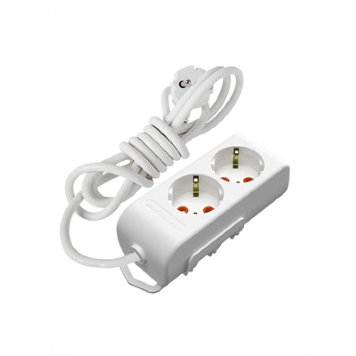 3E Grup - Mutlusan 2li 1 Metre Topraklı Grup Priz