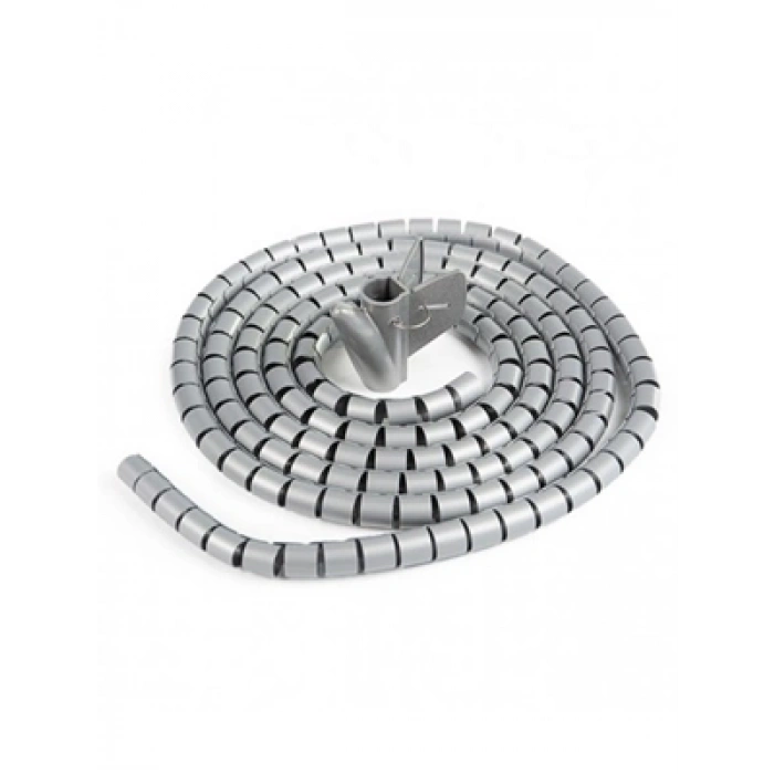 3E Grup - Mutlusan R1034 16mm 1.5 Metre Spiral Kablo Toparlayıcı Gri