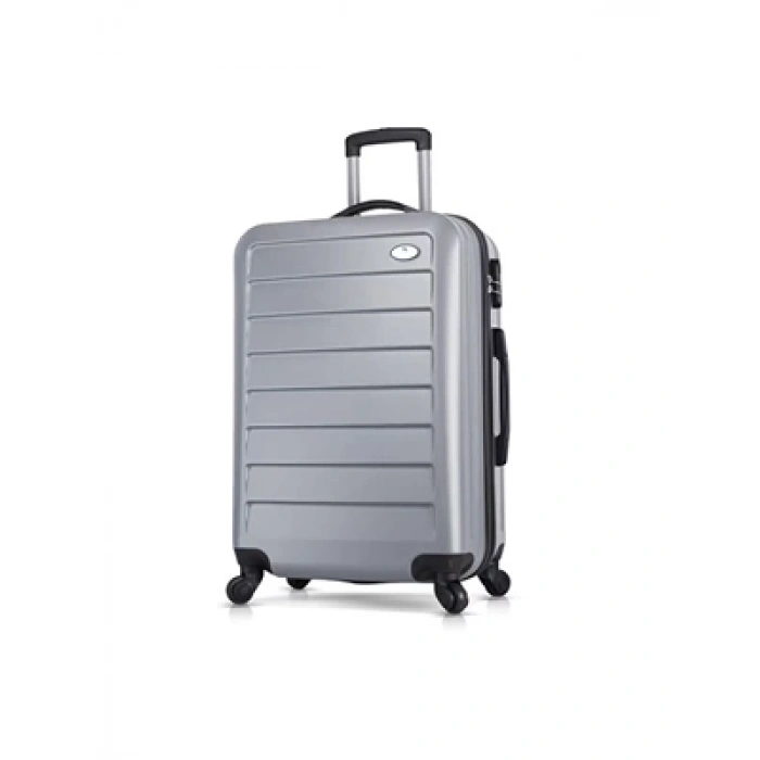 3E Grup - My Valice Abs Valiz Ruby Gri Küçük Boy