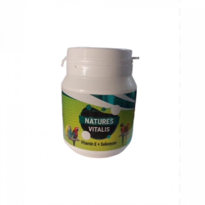 3E Grup - Natures Vitalis E vitamini + Selenyum Kuş Çiftleşme Artırıcı Toz 50 gr