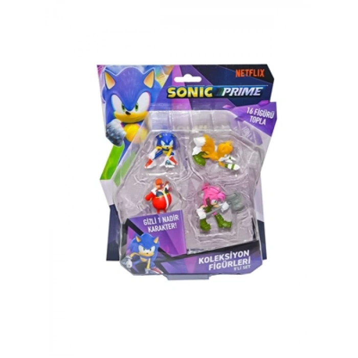 3E Grup - Necotoys Sonic Beşli Figür Seti Son2040