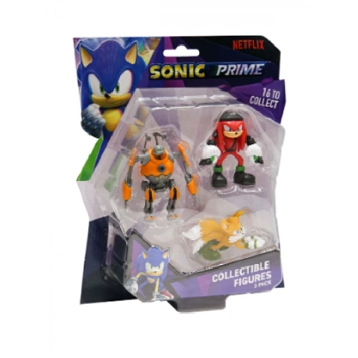 3E Grup - Necotoys Sonic Üçlü Figür Seti Son2020