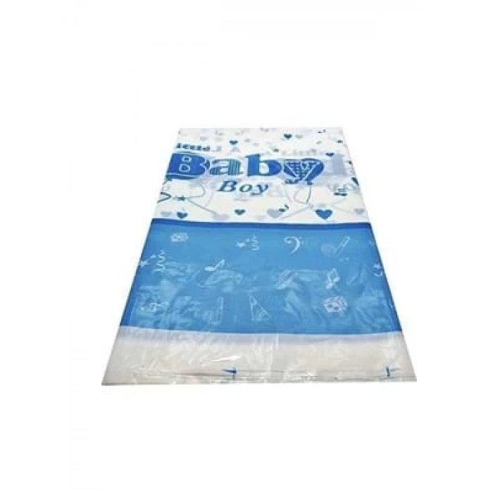 3E Grup - Nedi 108x180 Cm Masa Örtüsü Baby Mavi Tmo-7204