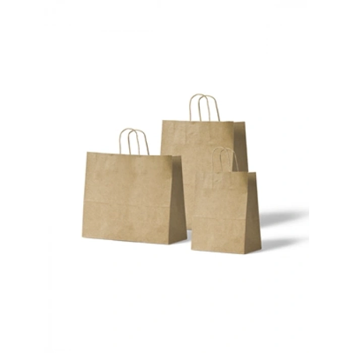 3E Grup - Nedi 11.5x6x14.5 Kraf Karton Çanta 163