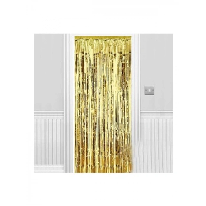 3E Grup - Nedi 1mtx2mt Funko Saçak Kapı Süsü Altın 1020g