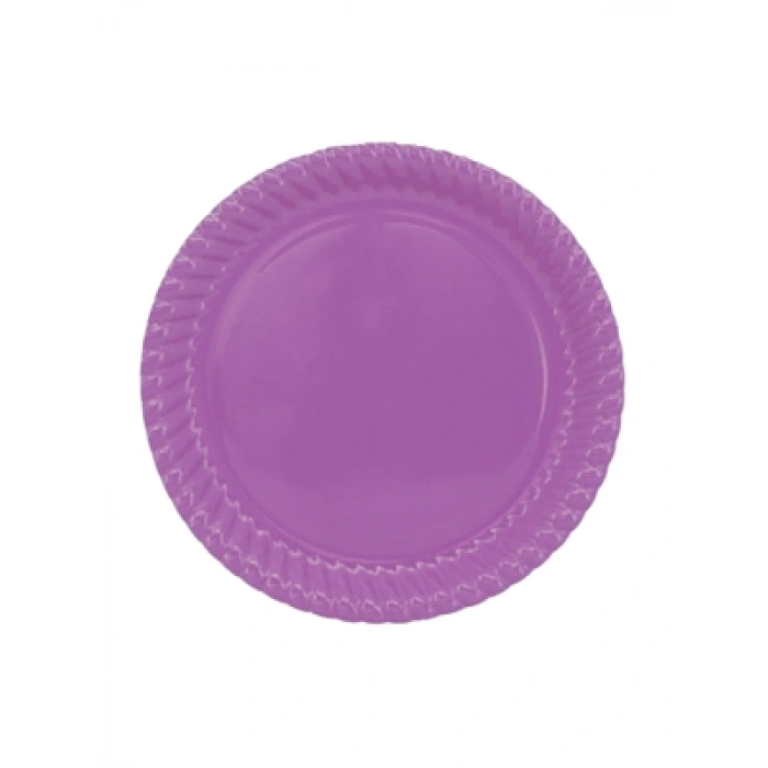 3E Grup - Nedi 23 Cm Karton Tabak 10 Lu Mor Tkt11027