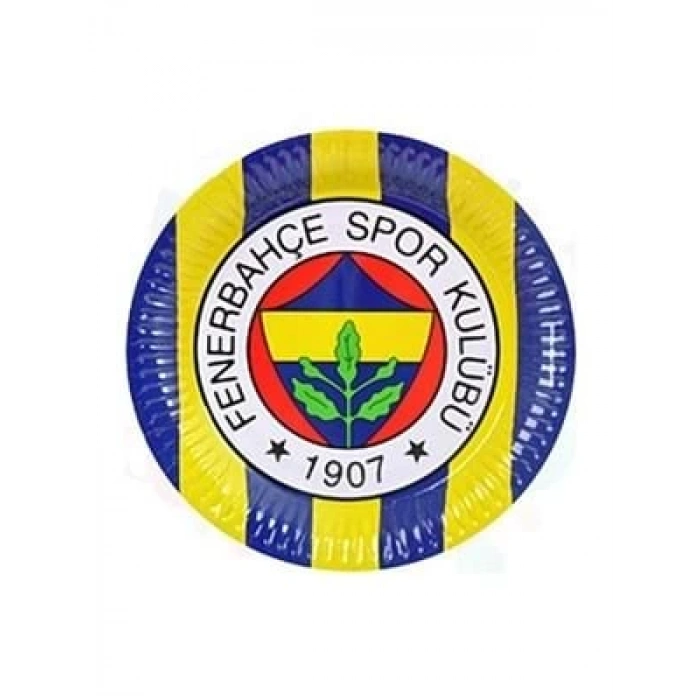 3E Grup - Nedi 23 Cm Karton Tabak Lisanslı 8 Li Fenerbahçe Fb2029