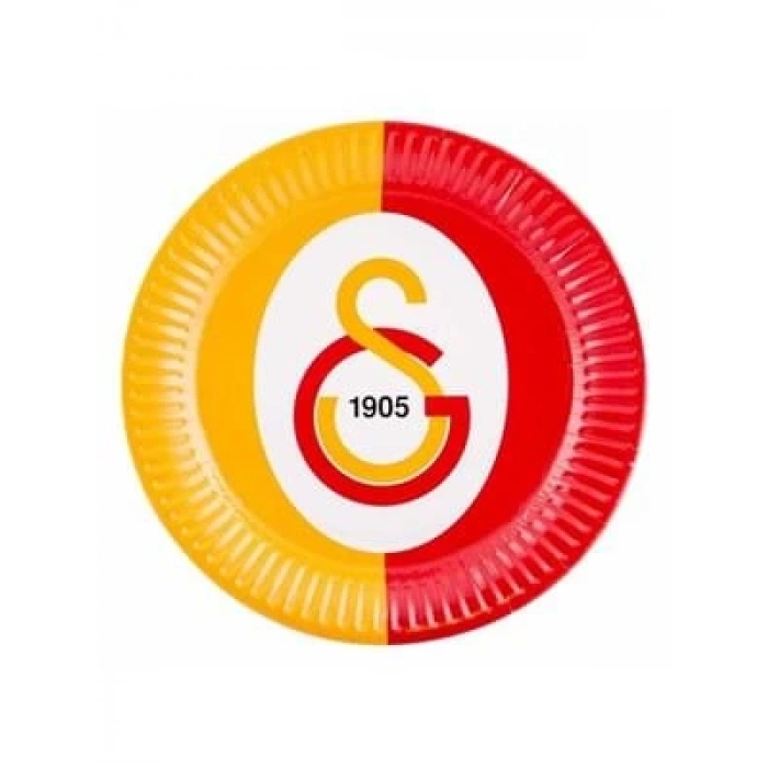 3E Grup - Nedi 23 Cm Karton Tabak Lisanslı 8 Li Galatasaray Gs1409