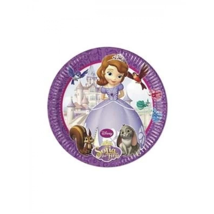 3E Grup - Nedi 23 Cm Karton Tabak Lisanslı 8 Li Sofıa The Fırst 82001