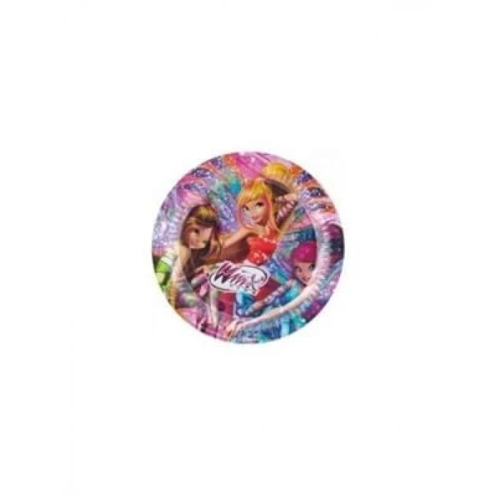 3E Grup - Nedi 23 Cm Karton Tabak Lisanslı 8 Li Wınx 7224