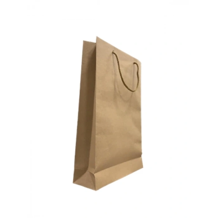 3E Grup - Nedi 26x38 Cm İp Saplı Kraft Karton Çanta