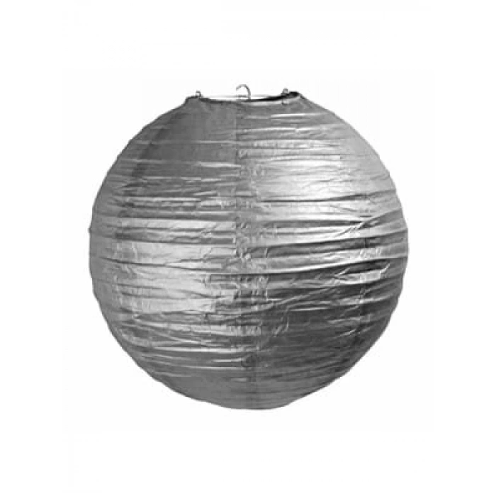 3E Grup - Nedi 30 Cm Çin Feneri Gümüş 2325s
