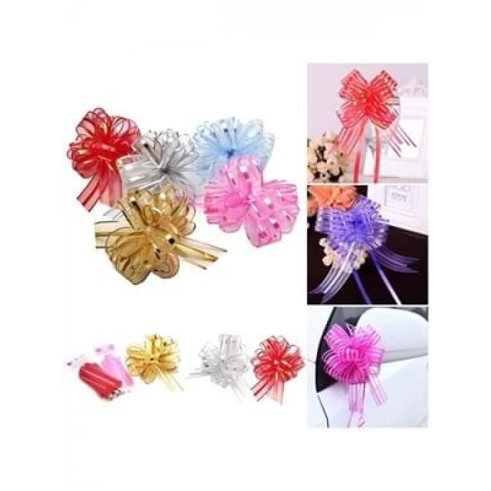 3E Grup - Nedi 5 Cm Çekmeli Tül Fiyonk