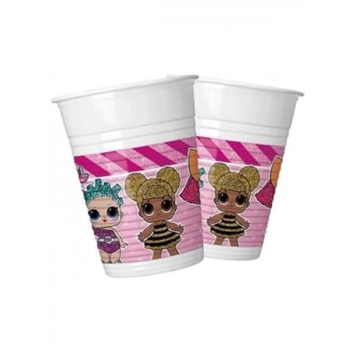 3E Grup - Nedi Bardak Lisanslı 8 Li Lol Surprıse 90857