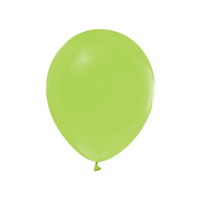 3E Grup - Nedi Düz Renk Balon Açık Yeşil 100lü Pm-72008