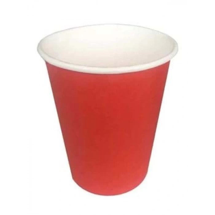 3E Grup - Nedi Karton Bardak 8 Li Bebek Seri Kırmızı 563548