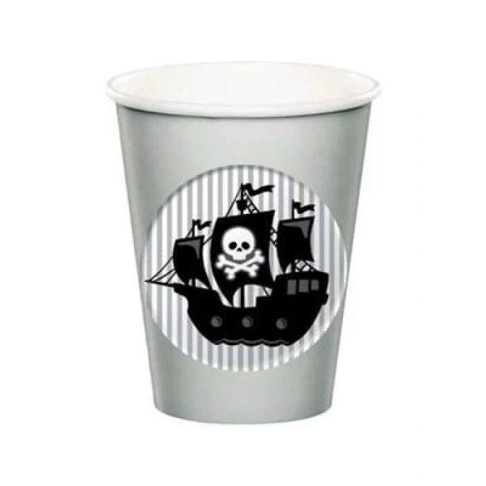 3E Grup - Nedi Karton Bardak 8 Li Korsan 375018