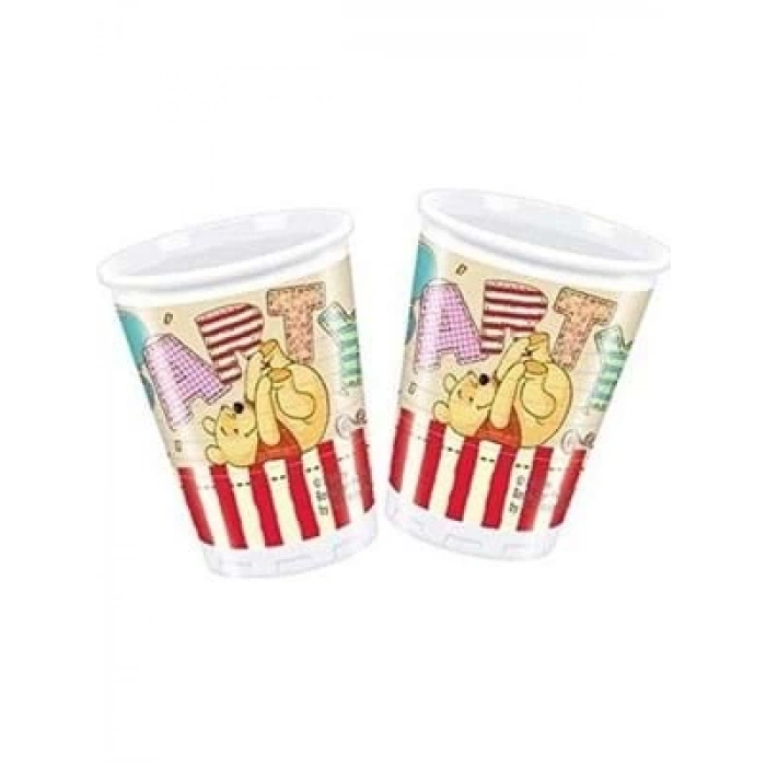 3E Grup - Nedi Karton Bardak Lisanslı 10 Lu Wınnıe 1100703a