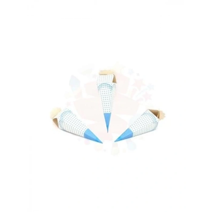 3E Grup - Nedi Karton Külah Şekerlik 50li M.renkler 10283