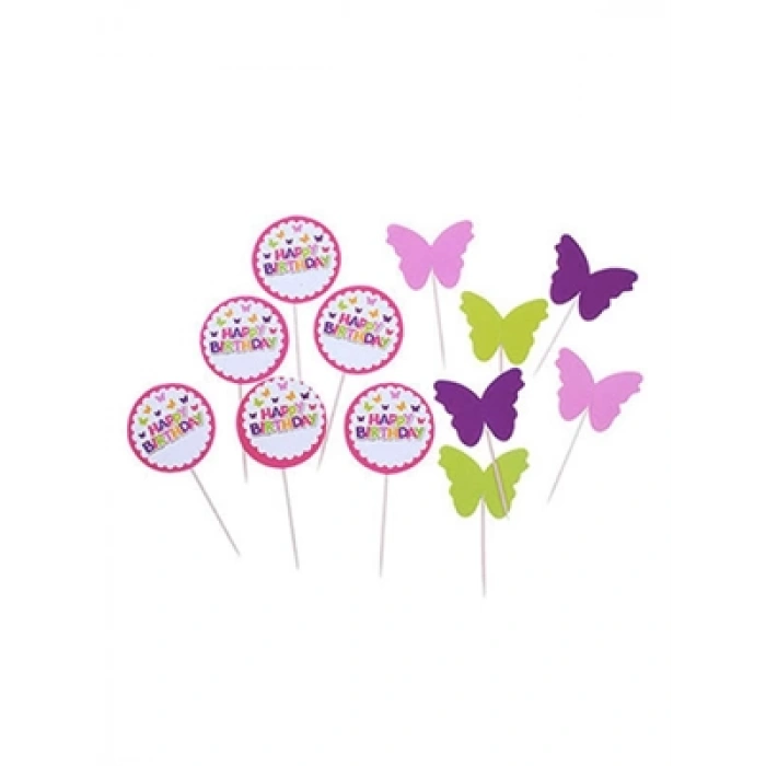 3E Grup - Nedi Karton Kürdan 20li Kelebek Tk-11207