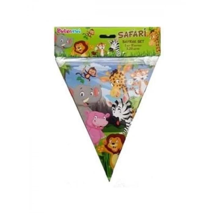 3E Grup - Nedi Lisanslı Üçgen Flama Safari 53874