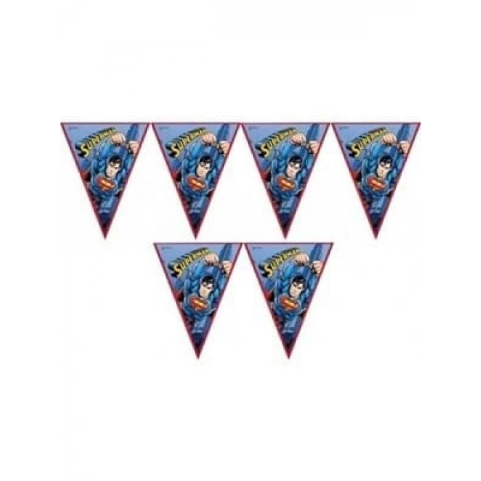 3E Grup - Nedi Lisanslı Üçgen Flama Superman 52011