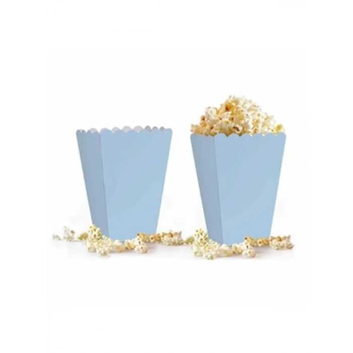 3E Grup - Nedi Mısır Kutusu 8li Makaron Mavi 92369