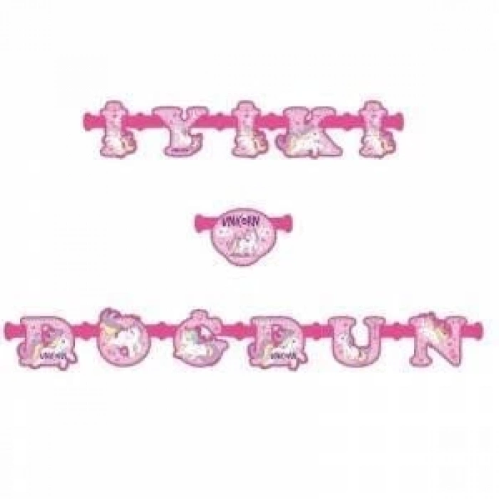 3E Grup - Nedi Oynar Karton Yazı Unıcorn 0623