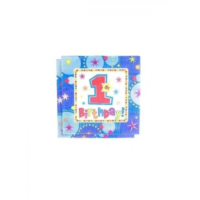 3E Grup - Nedi Peçete 20 Li 1 Yaş Mavi 7403