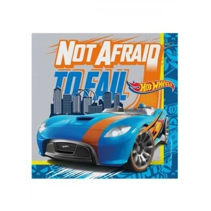 3E Grup - Nedi Peçete Lisanslı 16 Lı Hot Wheels 53797