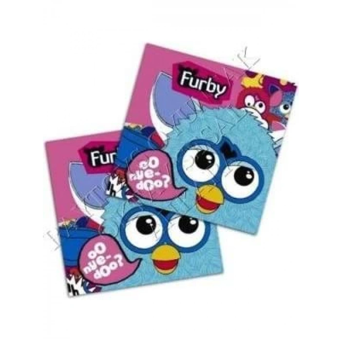 3E Grup - Nedi Peçete Lisanslı 20 Li Furby 46774