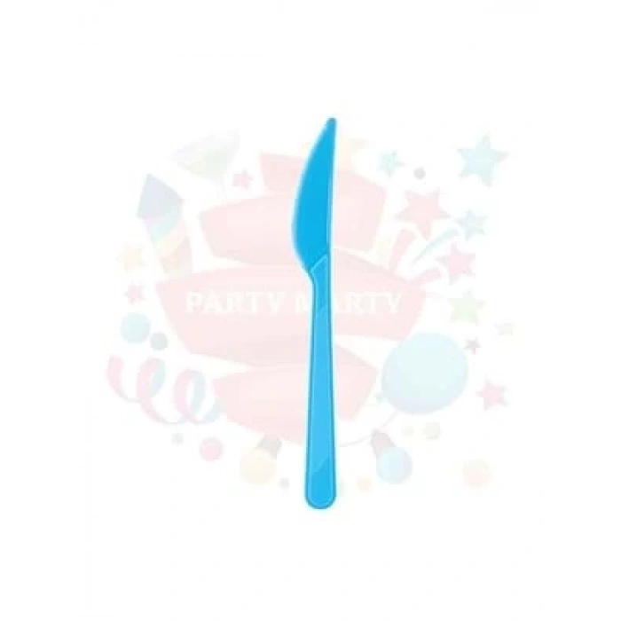 3E Grup - Nedi Plastik Bıçak 25li Mavi 74366