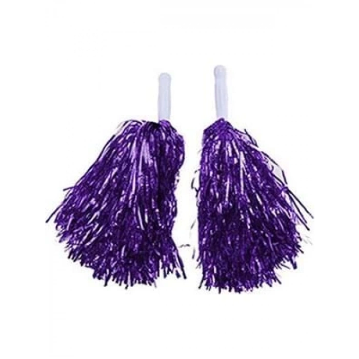 3E Grup - Nedi Ponpon Metalik Mor 2li 6196pu