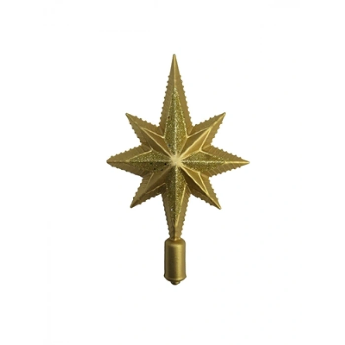 3E Grup - Nedi Yılbaşı Ağaç Süsü Tepelik Dekoratif Yıldız Aaa5018