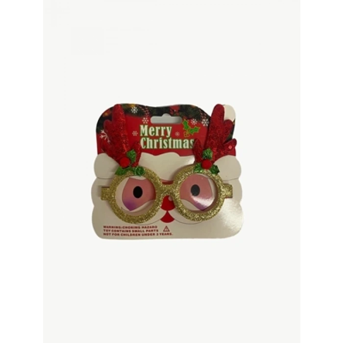 3E Grup - Nedi Yılbaşı Gözlük Geyik Boynuzlu 12666