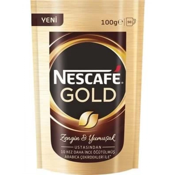 3E Grup - Nestle Nescafe Gold 100 Gr Zengin ve Yumuşak İçim