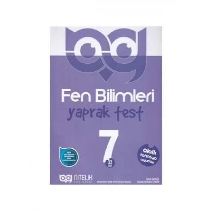 3E Grup - Nitelik Yay.-7.sınıf Fen Bilimleri Yaprak Test 1920