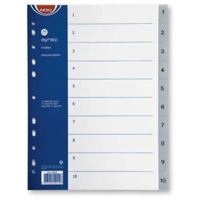 3E Grup - Noki 1-10 Rakamlı Seperatör 59210