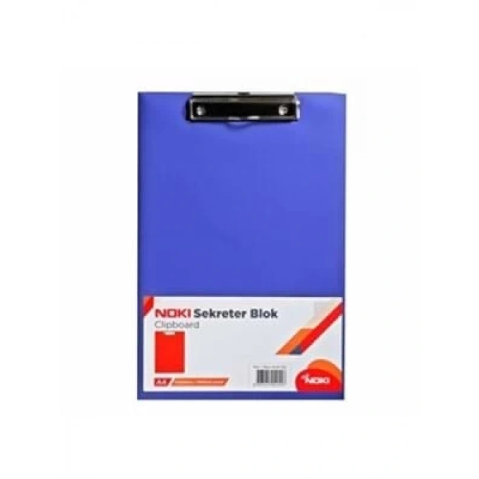 3E Grup - Noki A4 Kapaklı Sekreterlik Mavi 4210-130