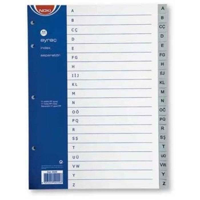 3E Grup - Noki Seperatör A Dan Z Ye Harfli 59229