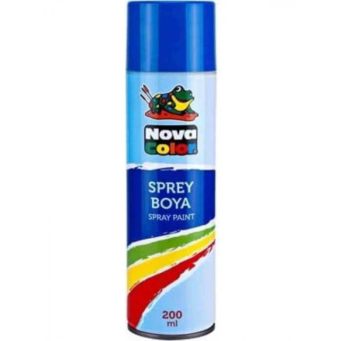 3E Grup - Nova Color 200 Ml Sprey Boya Mavi Nc-802